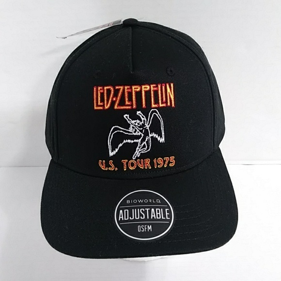 Led Zeppelin Other - LED ZEPPELIN U.S. TOUR 1975 UNISEX ADJUSTABLE CAP *NWT*
